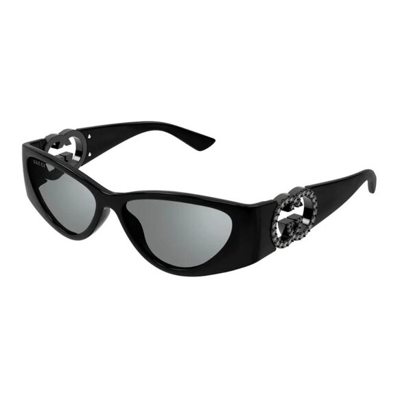 NEW GUCCI SUNGLASSES BLACK GREY WOMEN EYEWEAR GUCCI main image 4